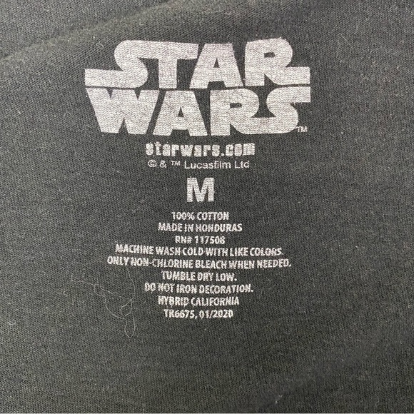 STAR Wars Boy’s Short Sleeve Graphic Tee Shirt Size Medium - Picture 2 of 3